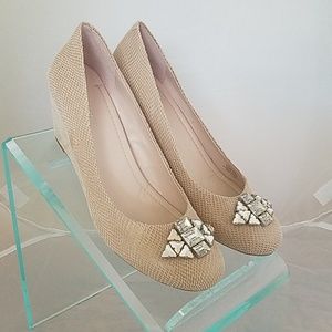 BCBGeneration Treese Wedge w/RHINESTONE